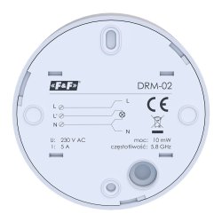 Sufitowy radarowy czujnik ruchu DRM-02 F&F Filipowski