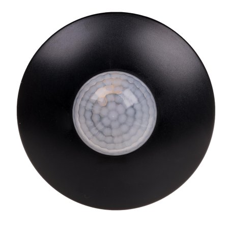 Sufitowa czujka ruchu PIR DR-06 B czarny 24 V