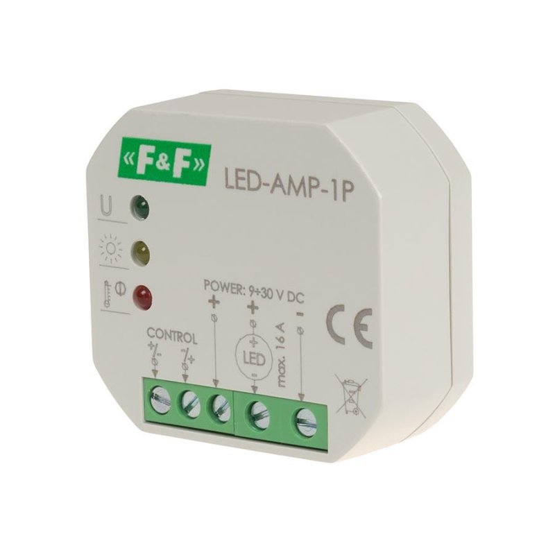 Wzmacniacz sygnału zasilającego LED-AMP-1P