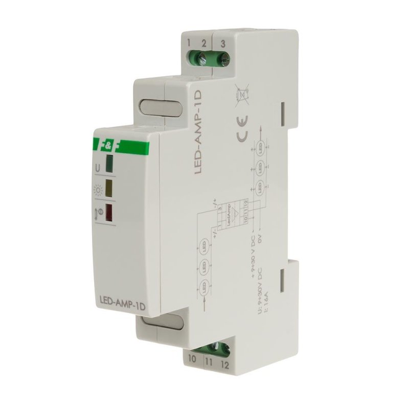 Wzmacniacz sygnału zasilającego LED-AMP-1D