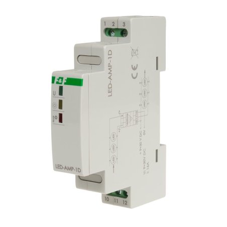 Wzmacniacz sygnału zasilającego LED-AMP-1D