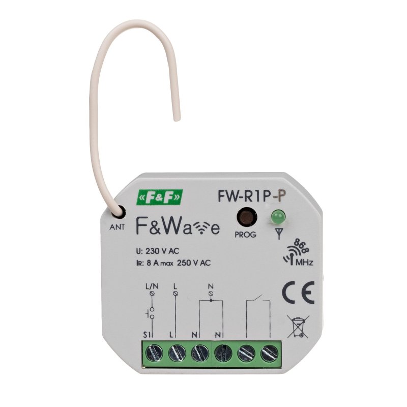 przekaźnik radiowy wielofunkcyjny zdalnego systemu F&Wave FW-R1P-P