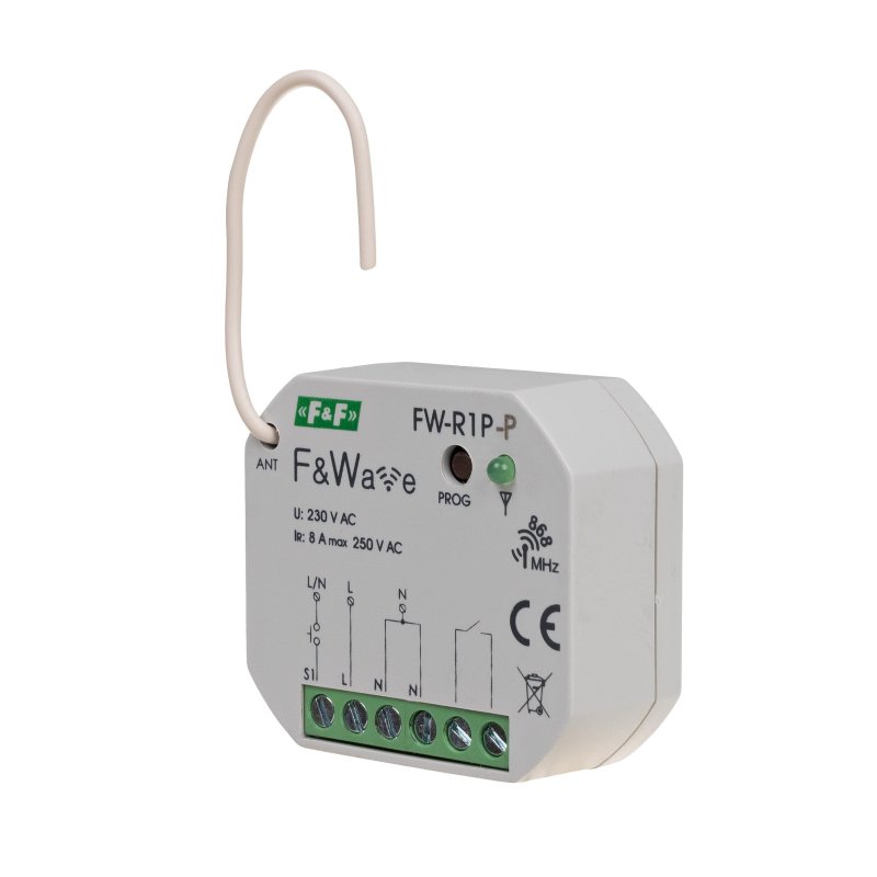 przekaźnik radiowy wielofunkcyjny zdalnego systemu F&Wave FW-R1P-P