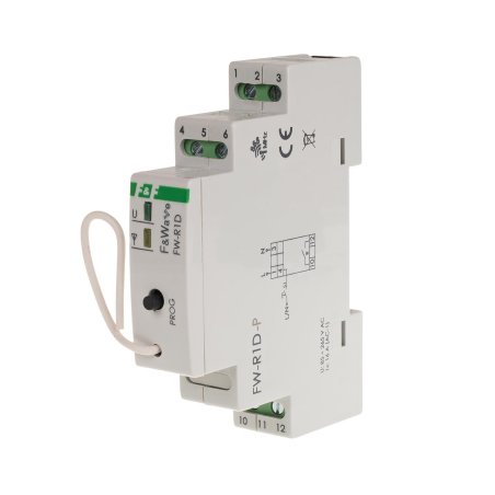 wielofunkcyjny przekaźnik bistabilny 1 kanałowy systemu F&Wave FW-R1D-P
