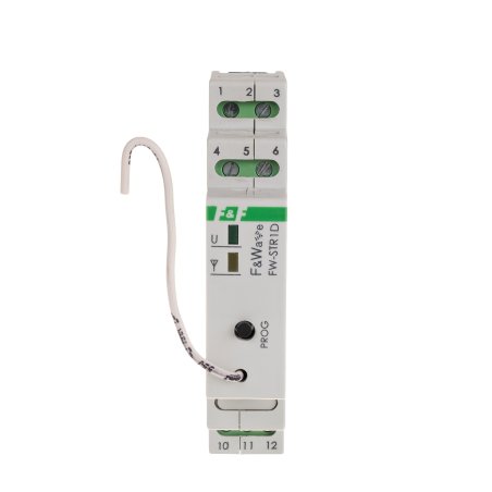 Radiowy sterownik roletowy systemu radiowego F&Wave FW-STR1D-P 230 V