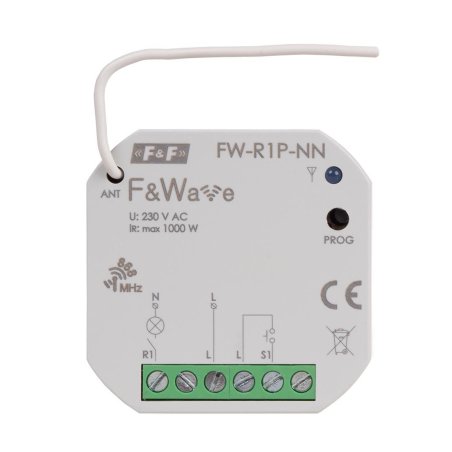 Przekaźnik FW-R1P-NN do instalacji elektrycznych | F&F