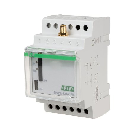 Sterownik GSM SIMply MAX P01 Sterowanie za pomocą komunikatów SMS