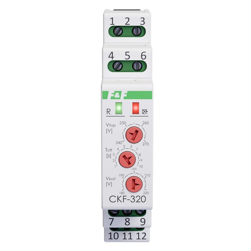 Czujnik kolejności i zaniku fazy CKF-320