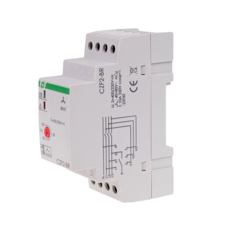 Czujnik zaniku fazy CZF2-BR do automatycznej ochrony silnika elektrycznego