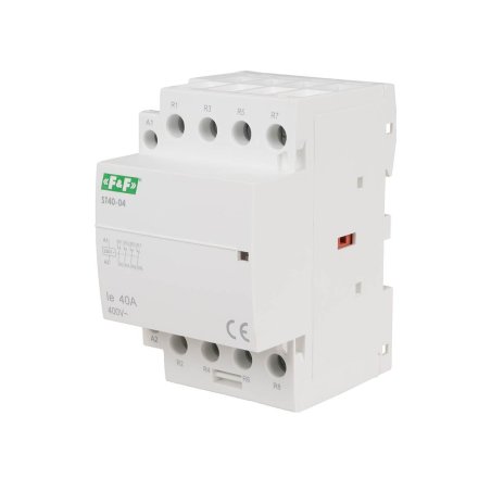 Stycznik 230 V  modułowy ST40-04 elektromagnetyczny