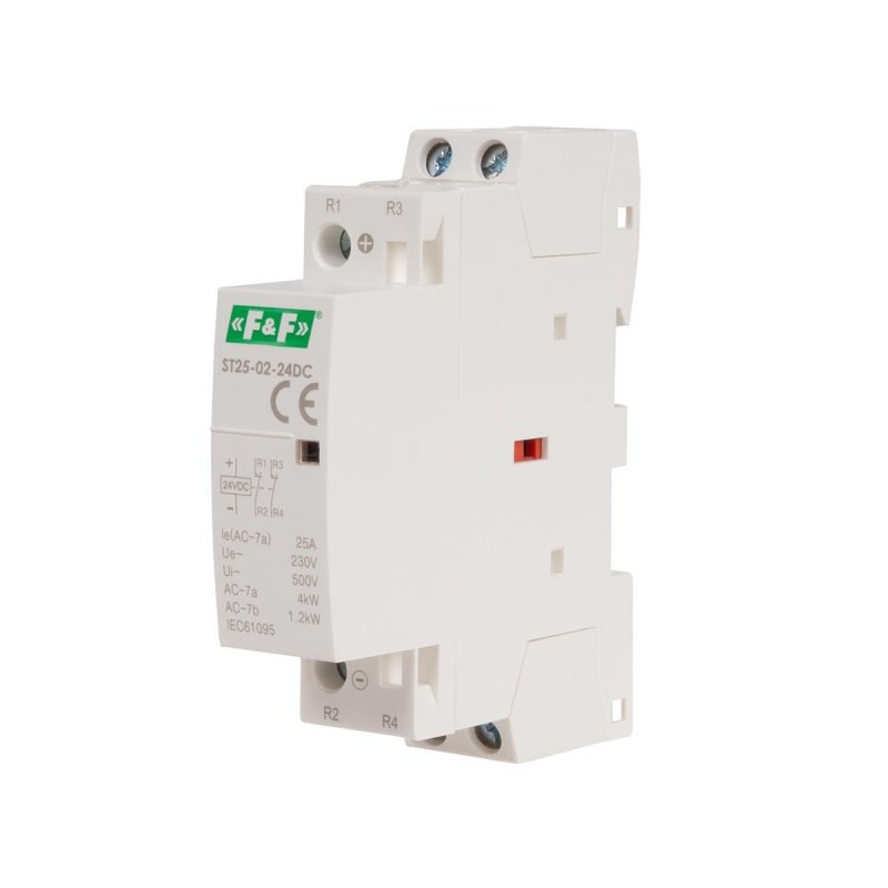 Stycznik modułowy ST25-02-24 V DC nowość w ofercie F&F!