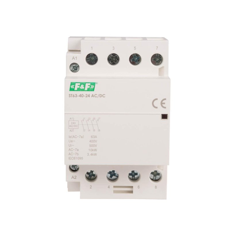Stycznik modułowy elektromagnetyczny ST63-40 24 V AC/DC