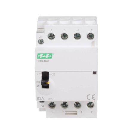 Stycznik modułowy  elektromagnetyczny z ręcznym sterowaniem ST63-40-M