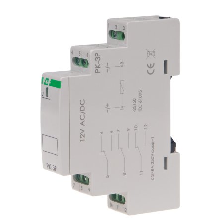 Przekaźnik elektromagnetyczny PK-3P 12 V