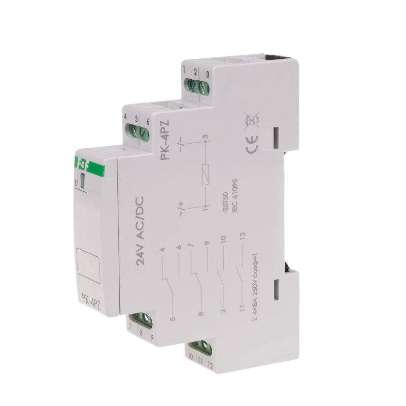 Przekaźnik 24V, elektromagnetyczny PK-4PZ