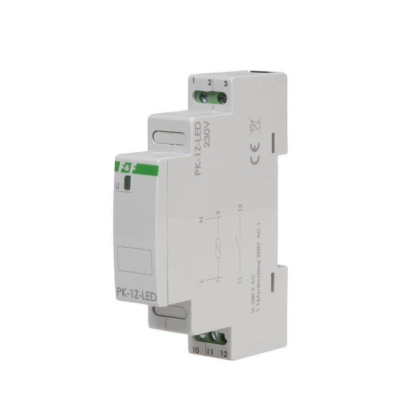 Przekaźnik elektromagnetyczny do LED PK-1Z-LED 230 V