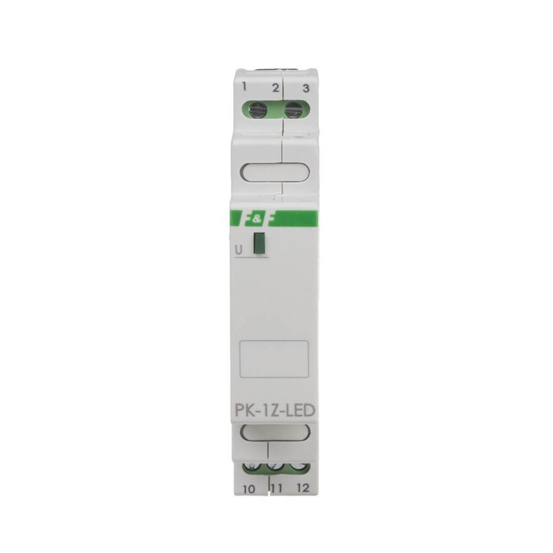 Współpracujący z LED przekaźnik elektromagnetyczny PK-1Z-LED 24 V