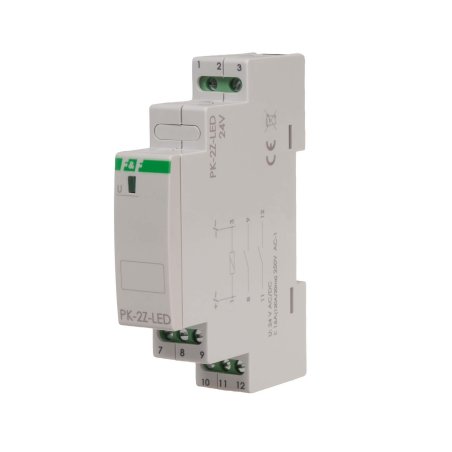 Elektromagnetyczny przekaźnik PK-2Z-LED 24 V