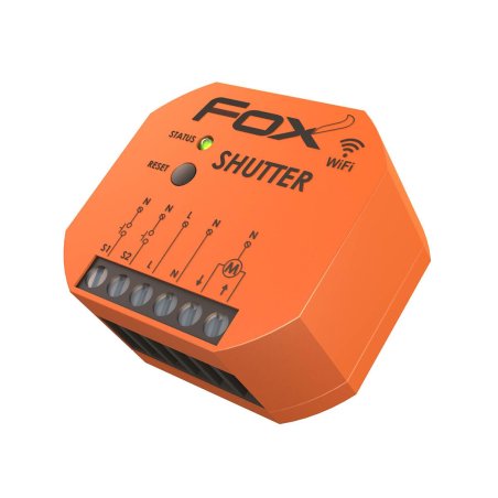 Sterownik rolet WiFi dopuszkowy 230 V SHUTTER - polski producent F&F