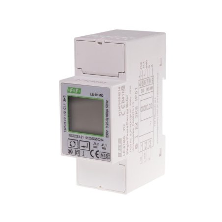 LE-01MQ - jednofazowy licznik zużycia energii elektrycznej