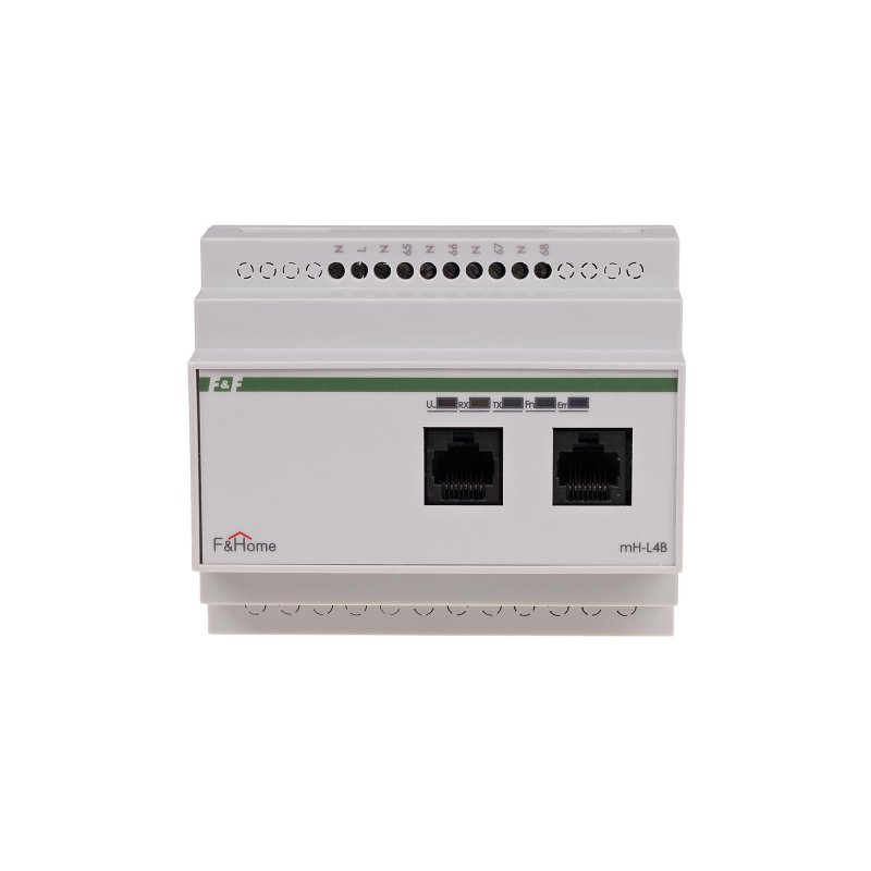 Inteligentny  ściemniacz oświetlenia 230 V polskiego inteligentnego domu F&Home mH-L4-4 LEVEL 4
