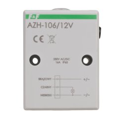 Wyłącznik zmierzchowy w hermetycznej obudowie AZH-106 12 V