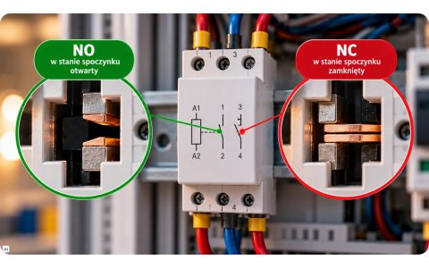  1×NO + 1×NC w styczniku – co oznacza i kiedy potrzebujesz takiej konfiguracji?