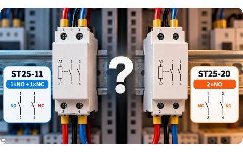  ST25-11 czy ST25-20? Jak wybrać między 1×NO+1×NC a 2×NO