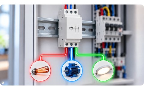  Czy stycznik 25 A nadaje się do każdego odbiornika? Jak interpretować parametry obciążenia?